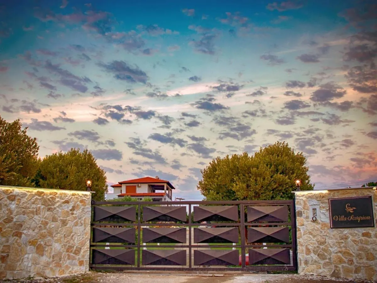 Εξοχικό σπίτι Villa Scorpion Nea Moudania Halkidiki